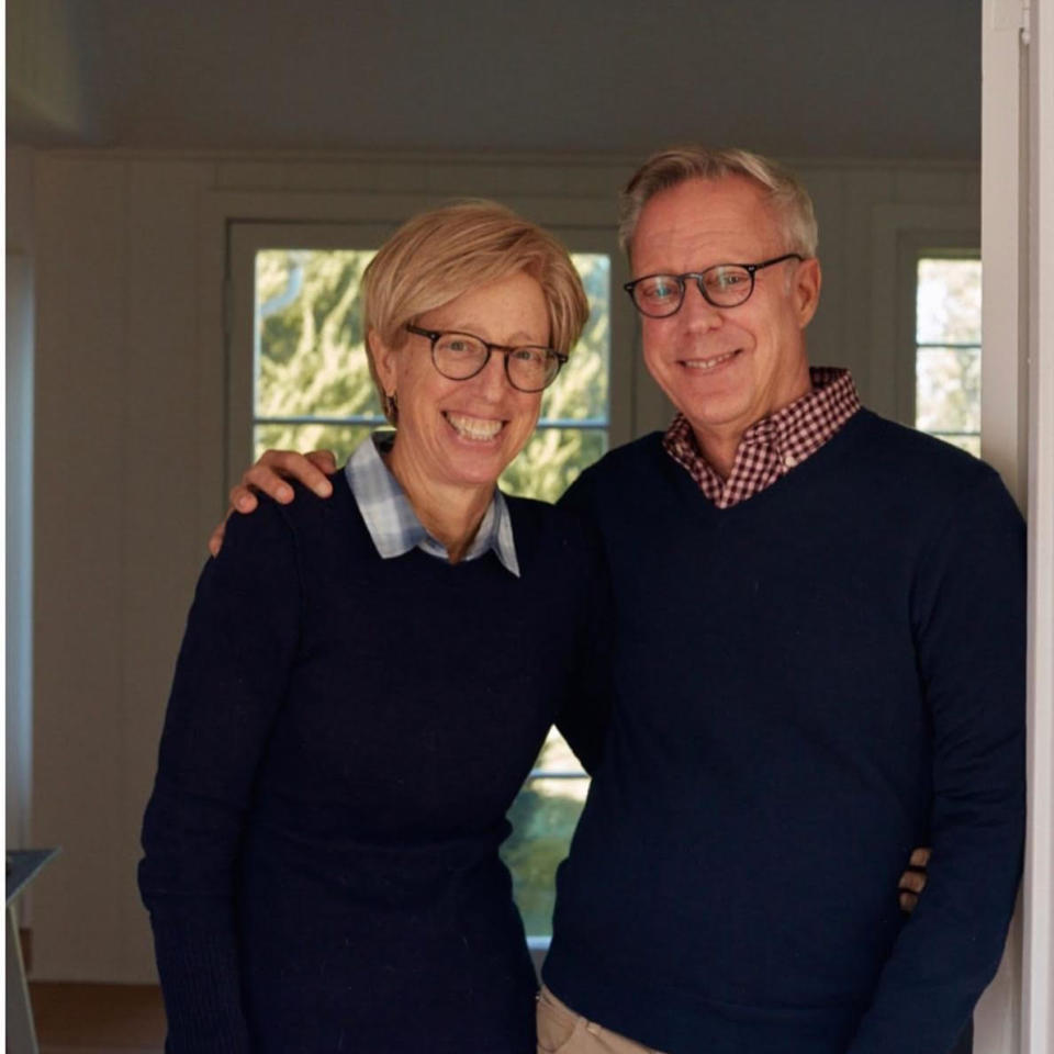 Author Steven Petrow (r) and his sister, Julie, who helped him discover joy in the darkest of times. (Photo courtesy of Steven Petrow)