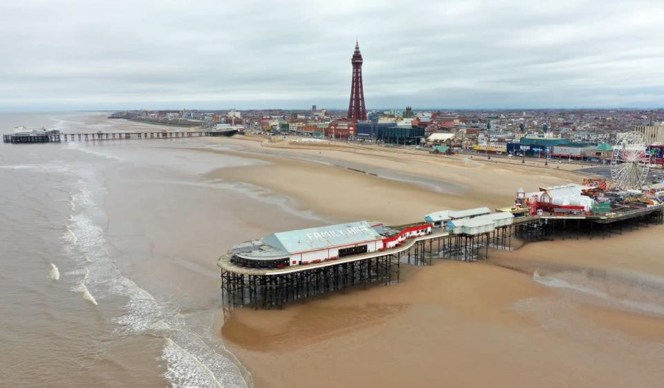 Darcy Shea went missing in Blackpool on Friday (Paul Ellis/AFP via Getty Images)