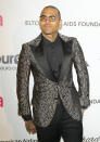 Chris Brown arrives at the 21st Annual Elton John AIDS Foundation Academy Awards viewing party held at West Hollywood Park on February 24, 2013 in West Hollywood, California.