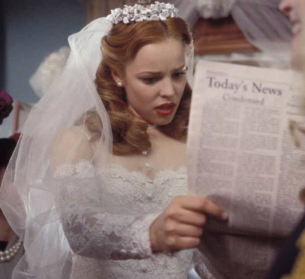 The Best TV and Movie Wedding Dresses of All Time