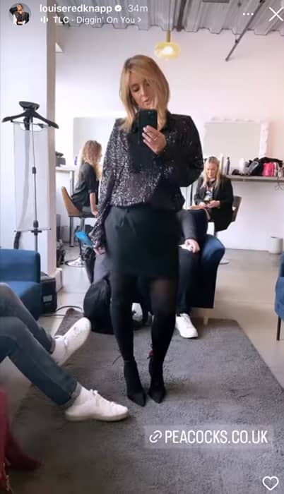 louise-redknapp-wears-mini-skirt-on-instagram