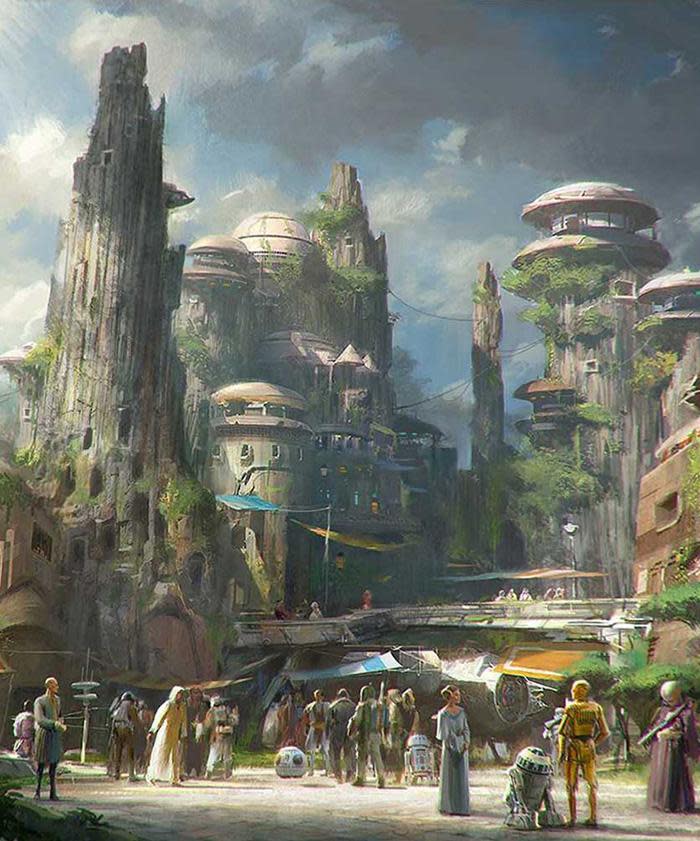 Disney parks break ground on 'Star Wars' land