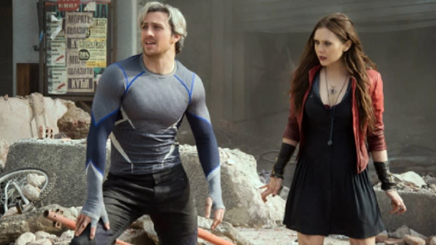 aparece por primera vez Wanda Maximoff y su hermano Pietro