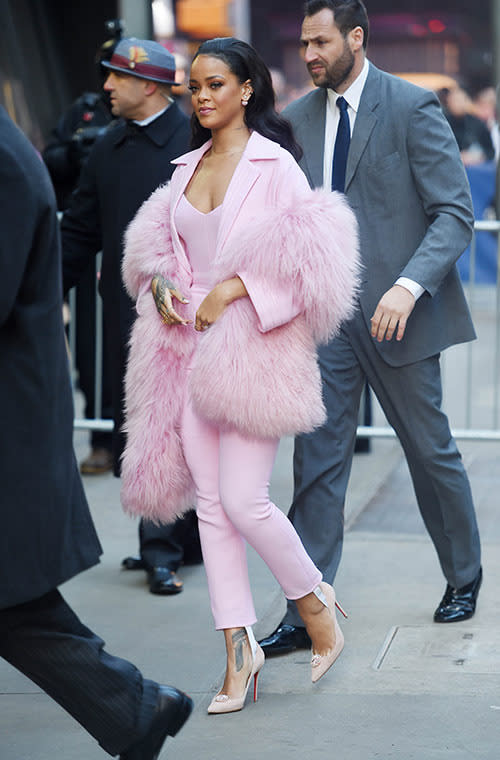 Rihanna in Pascal Millet