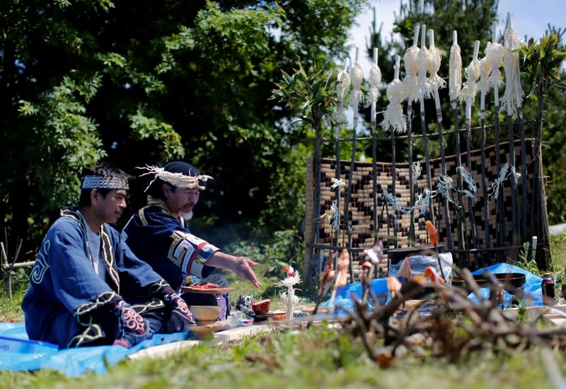 The Wider Image: Japan builds 'Ethnic Harmony' tribute to indigenous Ainu