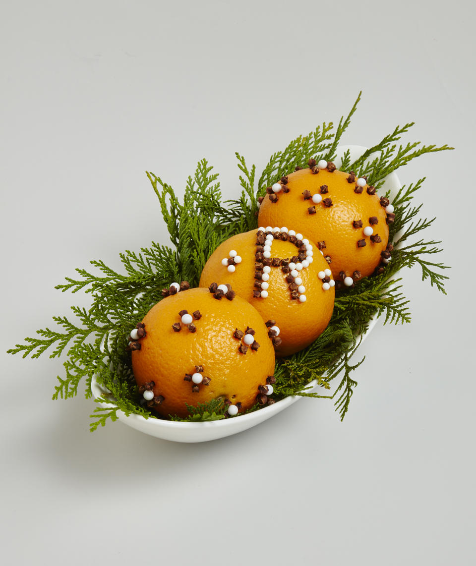 Orange Clove Pomanders