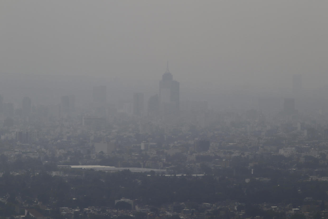 Contaminación en Ciudad de México (Gerardo Vieyra/NurPhoto via Getty Images)