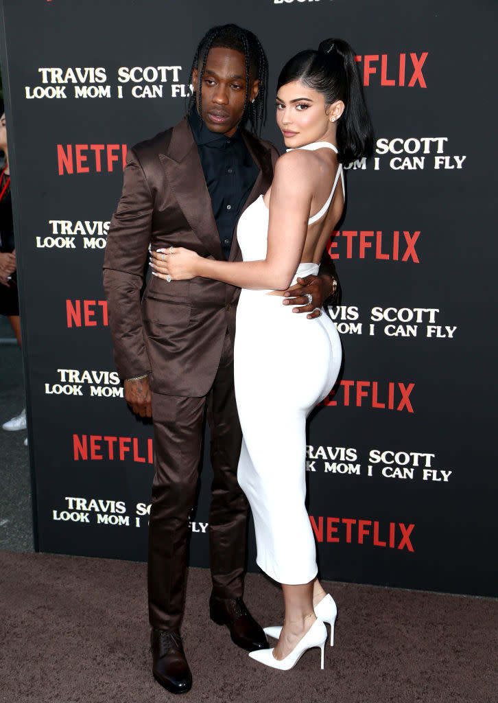 Travis Scott and Kylie Jenner share two children. (Photo: Tommaso Boddi/Getty Images for Netflix)