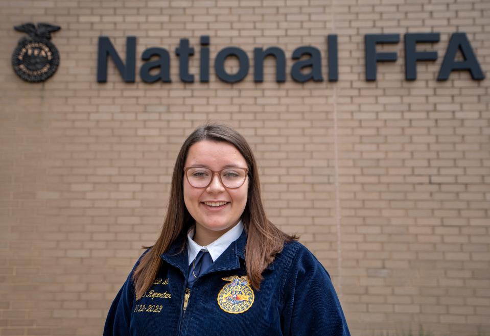 Indiana FFA State Reporter Gracie Lee plans to pursue a career in agricultural education so she can empower other young women interested in agriculture careers.