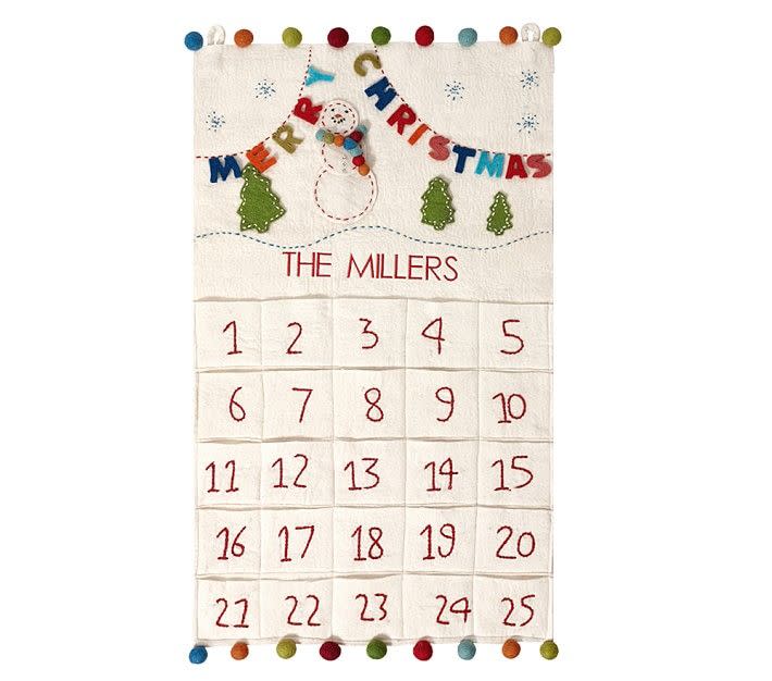3) Merry & Bright Christmas Advent Calendar