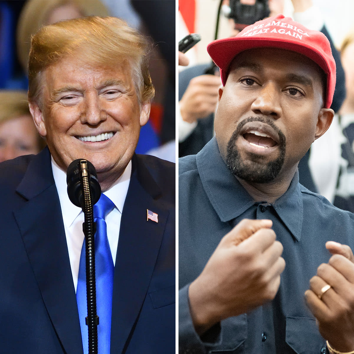 Donald Trump Kanye West