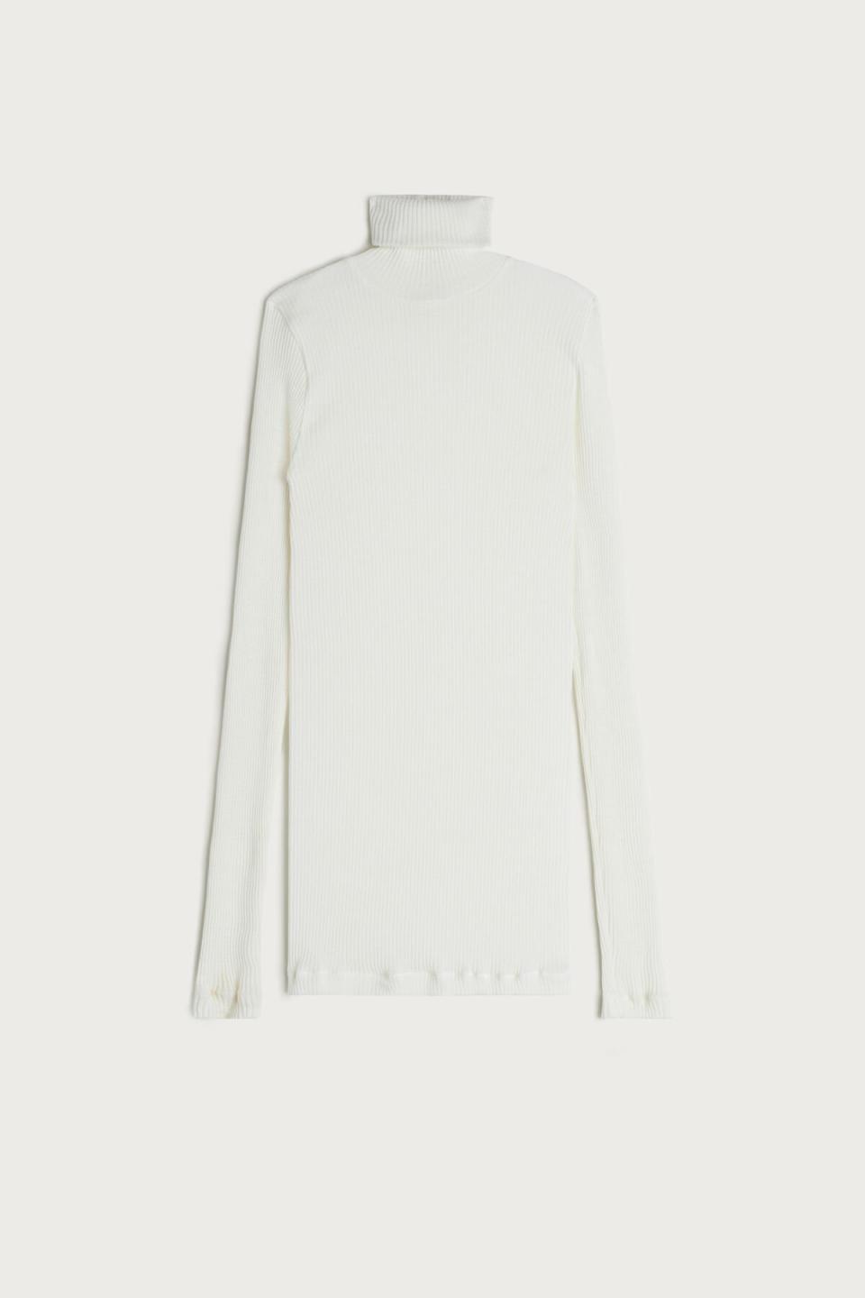 Intimissimi Long-Sleeve High-Neck Top