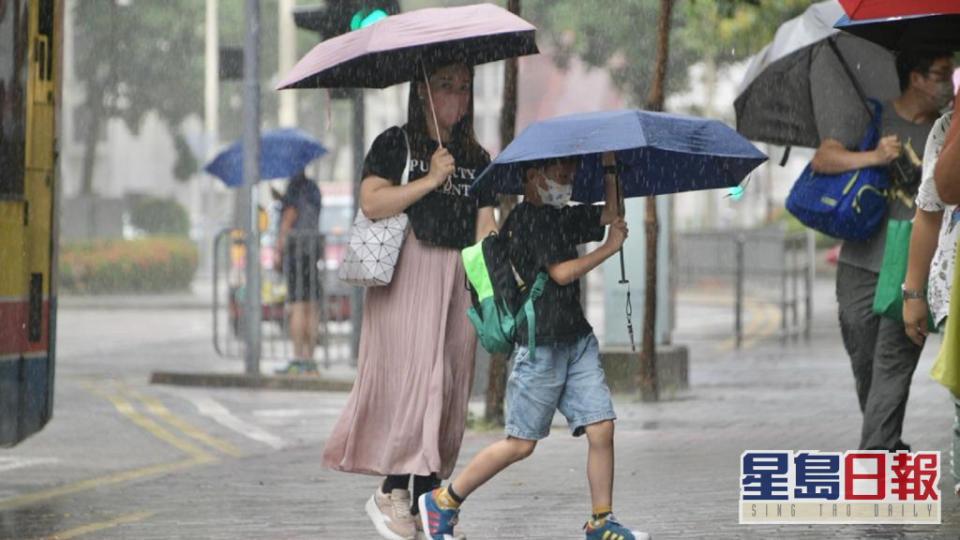 今次風暴本身不是很強，再加上無強雨帶影響，所以市民感覺到風力不算很大。