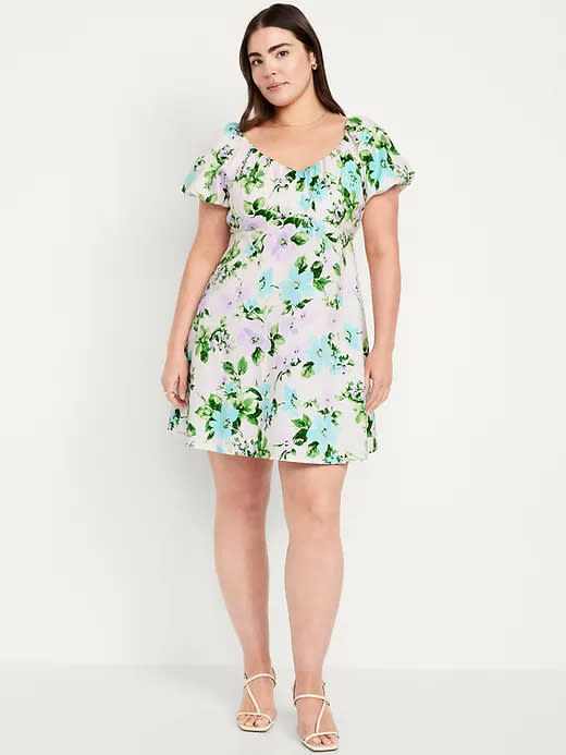 V-Neck Mini Swing Dress (Photo by Old Navy)