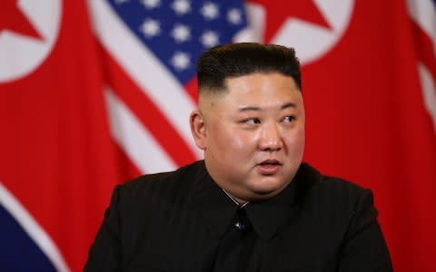 Kim Jong-un's diplomatic skills have been praised by state media - Credit: Leah Mills/Reuters