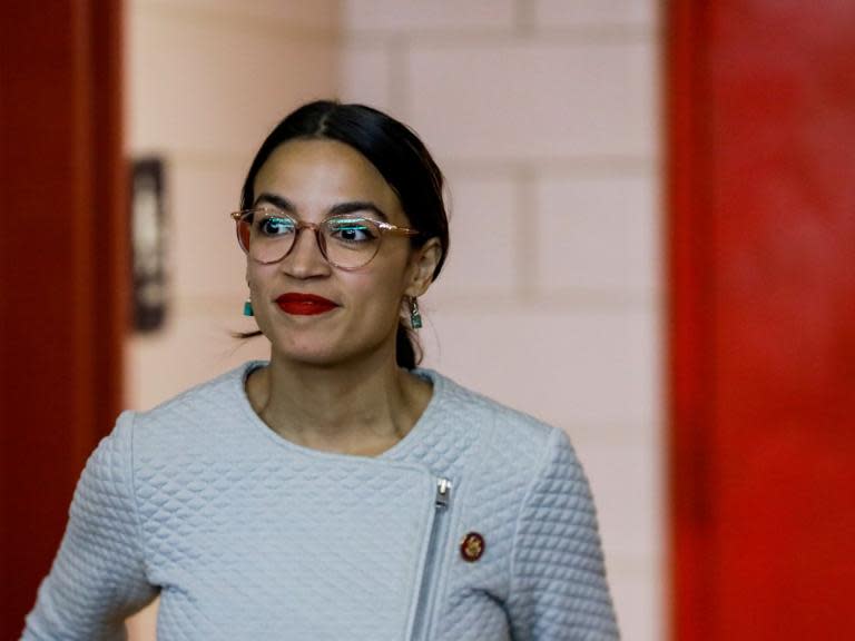 Alexandria Ocasio-Cortez has called on Democrats to begin impeachment proceedings against Donald Trump. Citing the White House's continued obstruction of oversight efforts by Congress, Ms Ocasio-Cortez said the US president's actions made such a move "entirely appropriate". The influential Democratic congresswoman's intervention piles pressure on House speaker Nancy Pelosi, who has so far resisted calls for Democrats to launch impeachment proceedings.Ms Pelosi instead backs continued investigations of Mr Trump and his administration by numerous congressional panels.But more Democrats are openly discussing impeachment, and liberals like Ms Ocasio-Cortez, a leader of the progressive left since she beat an established Democrat in a surprise primary upset last year, are stepping up the pressure."I think it's time for us to, at the very least, open an impeachment inquiry ... we've been given no choice I think, in this scenario," Ms Ocasio-Cortez said outside the House of Representatives.She said the Mueller report on Russian meddling in the 2016 campaign had described evidence of obstruction of the investigation by the executive branch, adding that the report had pointed directly to Congress as the body to take action.The report by special counsel Robert Mueller stopped short of declaring the president obstructed justice, but it also refused to exonerate him."We now have the president actively discouraging witnesses from coming in to answer a legally binding subpoena from Congress," Ms Ocasio-Cortez added.Former White House counsel Don McGahn on Tuesday defied a subpoena from the House judiciary committee, at the White House's request."It's getting to the point where we can't even do our own jobs. And I think it is entirely appropriate, given this overwhelming amount of evidence and the continued actions from the executive branch, that we exert our power as a co-equal branch of government," Ms Ocasio-Cortez said.She said she was not sure whether impeachment advocates were a majority of the Democrats in the House, but "I personally have not felt a very strong opposition to impeachment".Another Democratic politician, representative John Yarmuth, said on Tuesday he believed Ms Pelosi realises events were trending in the direction of impeachment, even as the Democratic leader argues for continued focus on House investigations of the Trump administration.Ms Pelosi listened as advocates of impeachment spoke at a Monday night meeting with senior Democrats, Mr Yarmuth said."I think she realises that the path is leading more and more inevitably toward an impeachment process. But she wants to let all these committees do their thing," Mr Yarmuth said outside the House.Additional reporting by Reuters