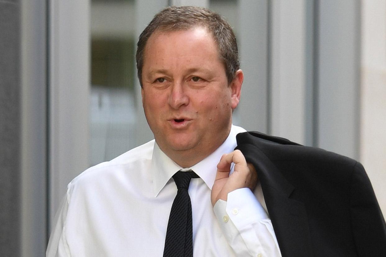 Mike Ashley is CEO of Frasers Group (Victoria Jones/PA)