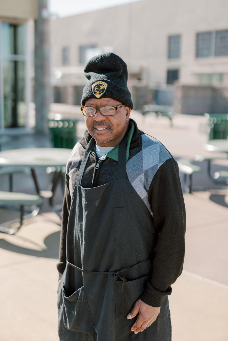 Jeffrey Irving is a food service assistant at Stockton Unified School District.