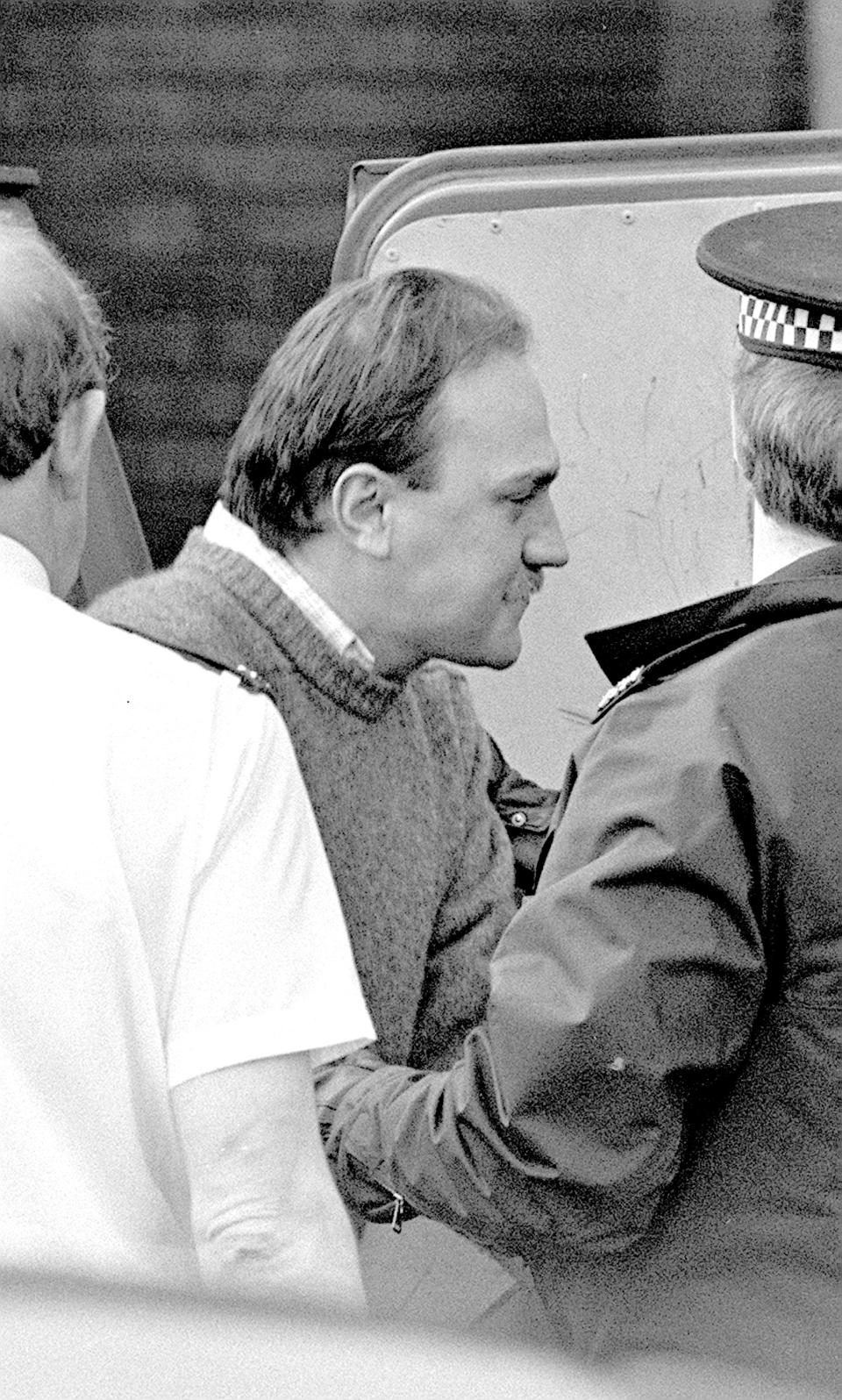 File photo dated 15/02/88 of Ian Simms. The mother of a 22-year-old insurance clerk murdered in 1988 has asked judges to quash a Parole Board decision to release her daughter's killer. Marie McCourt says Simms has never revealed where Helen McCourt's body is hidden.