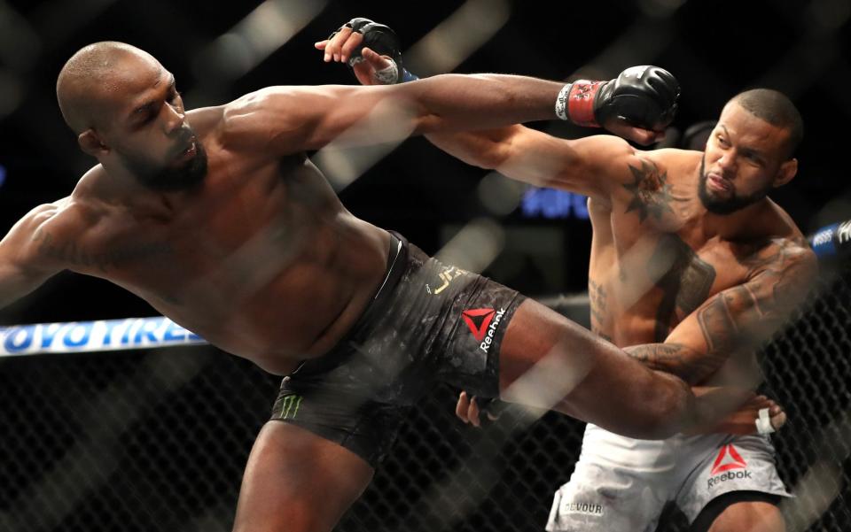 Jon Jones was unstoppable against Thiago Santos - Getty Images North America