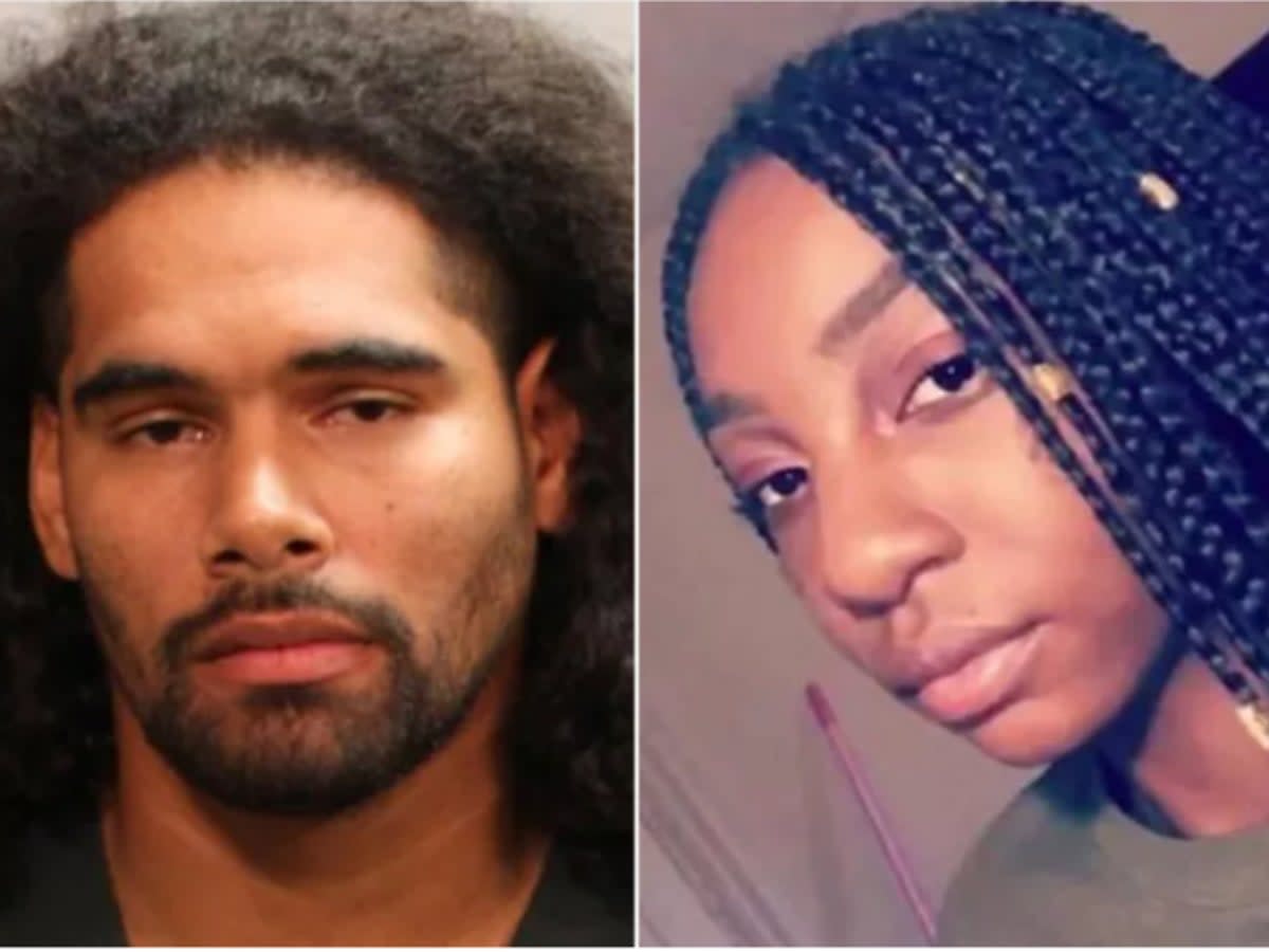 Johnathan Quiles, 38, left, was found guilty of first-degree murder in the death of his niece Iyana Sawyer, 16, right. (Jacksonville County Sheriff’s Office)
