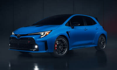 El GR Corolla Circuit Edition destella con fuerza para 2024 (PRNewsfoto/Toyota Motor North America)