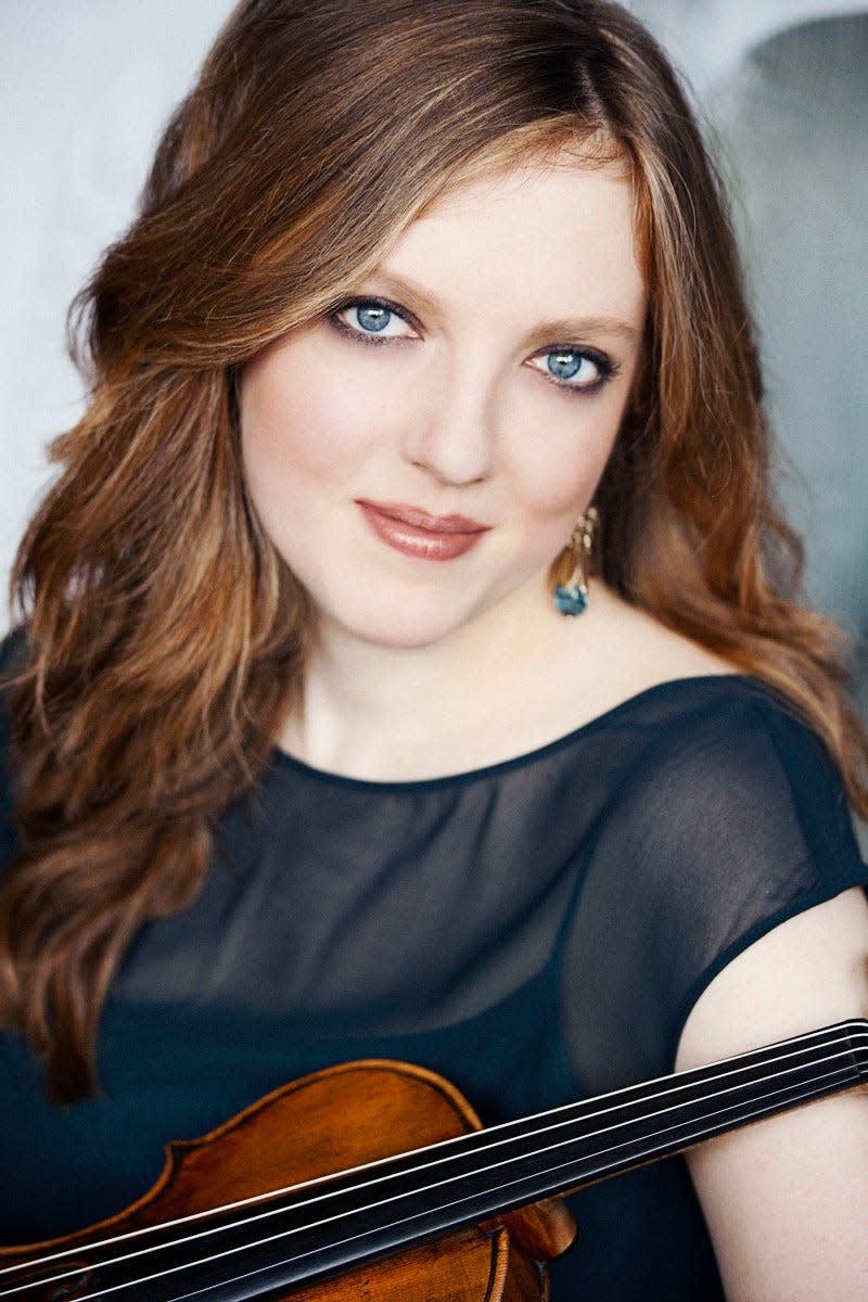 Violinist Rachel Barton Pine will be featured on Sunday in the Canton Symphony Orchestra's Masterworks concert. Tickets, $10, $20, $30 and $50, can be purchased online through the symphony for the 7:30 p.m. show.