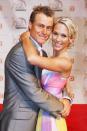 <p>Lleyton and Bec couldn't keep their hands off each other at the 2006 Logies in Melbourne.</p>