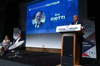 <p>Le député Eric Ciotti revendique un positionnement très à droite.</p>