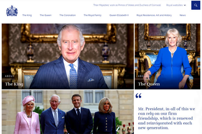 Web de Royal Family