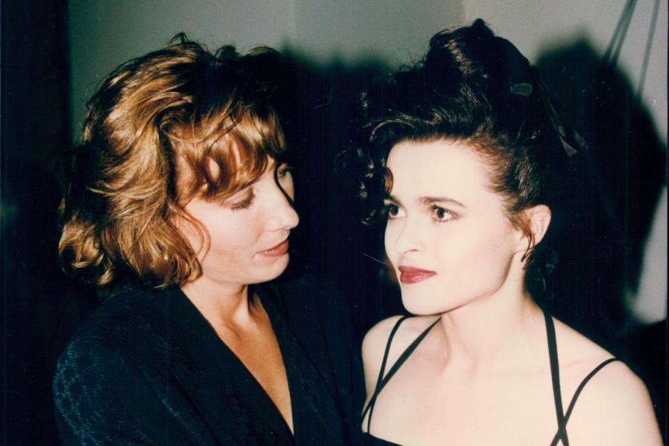 Two years before her affair with Brannagh, Helena Bonham Carter (right) co-starred with Thompson (left) on 1992 film Howards End (Associated Newspapers)