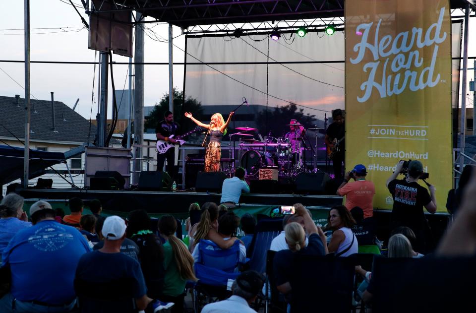 Darci Lynne sings during Heard on Hurd on July 15, 2023, in Edmond.