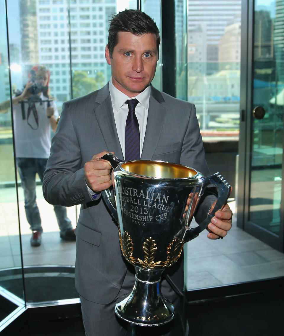 Apparently AFL star Shane Crawford is the top pick for the job. Photo: Getty