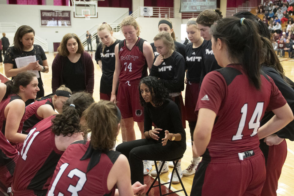 Sonia Raman had never been a head coach when she arrived at MIT. After 12 seasons, she's on to the NBA. (Courtesy of MIT)