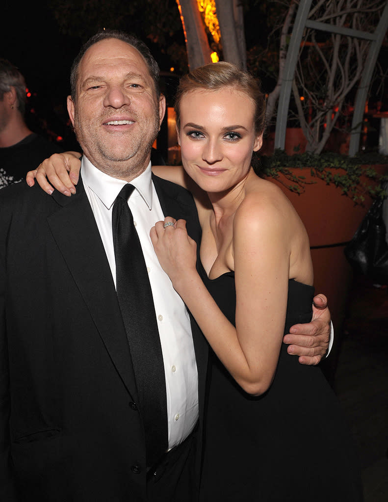 Inglourious Basterds LA Premiere 2009 Harvey Weinstein Diane Kruger