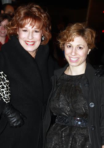 <p> Bruce Glikas/FilmMagic</p> Joy Behar and Eve Behar arrive at the opening night of Mel Brooks’ musical ‘Young Frankenstein’ on Broadway on November 8, 2007 at The Hilton Theater in New York City.