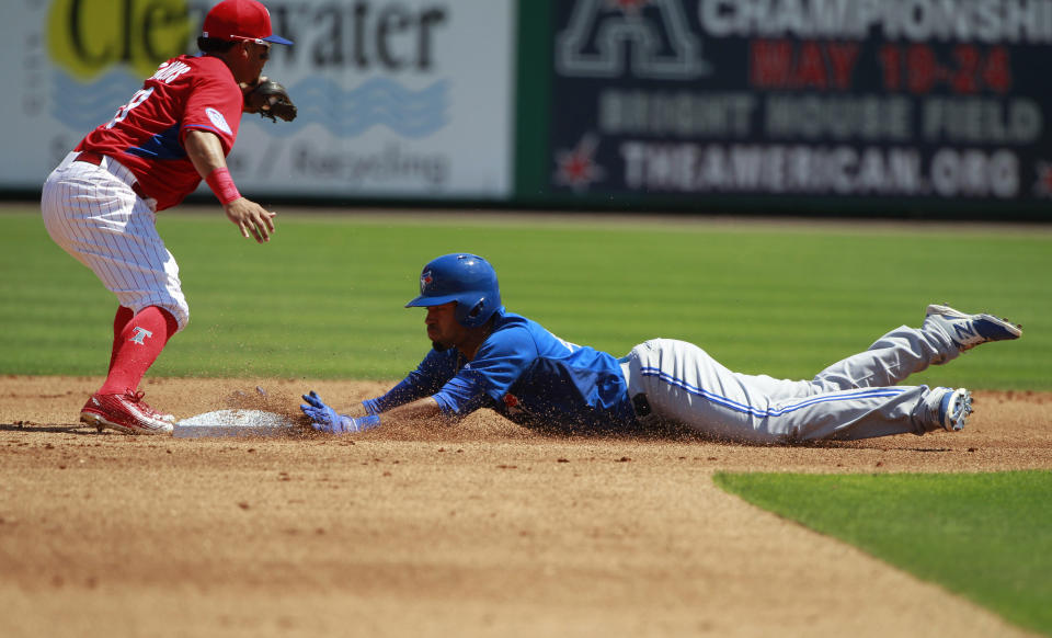 Dalton Pompey, notable source for cheap speed. (Kim Klement-USA TODAY Sports)