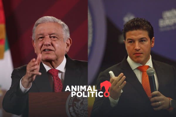 Andrés Manuel López Obrador (AMLO) y Samuel García