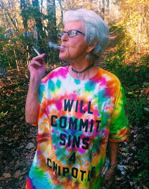 Your New Favorite Fashion Icon Is This Trill Grandma