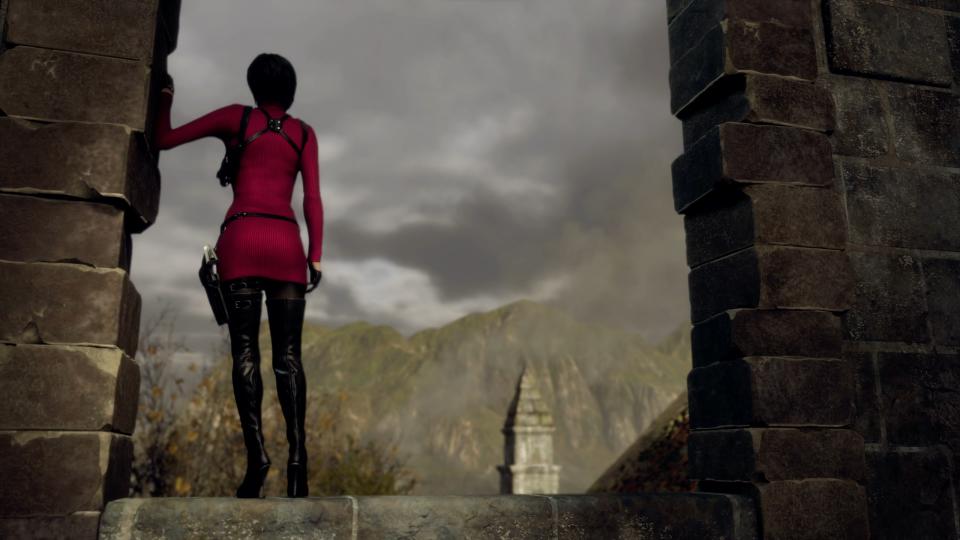  Screenshot of the Resident Evil 4: Separate Ways preview video. 