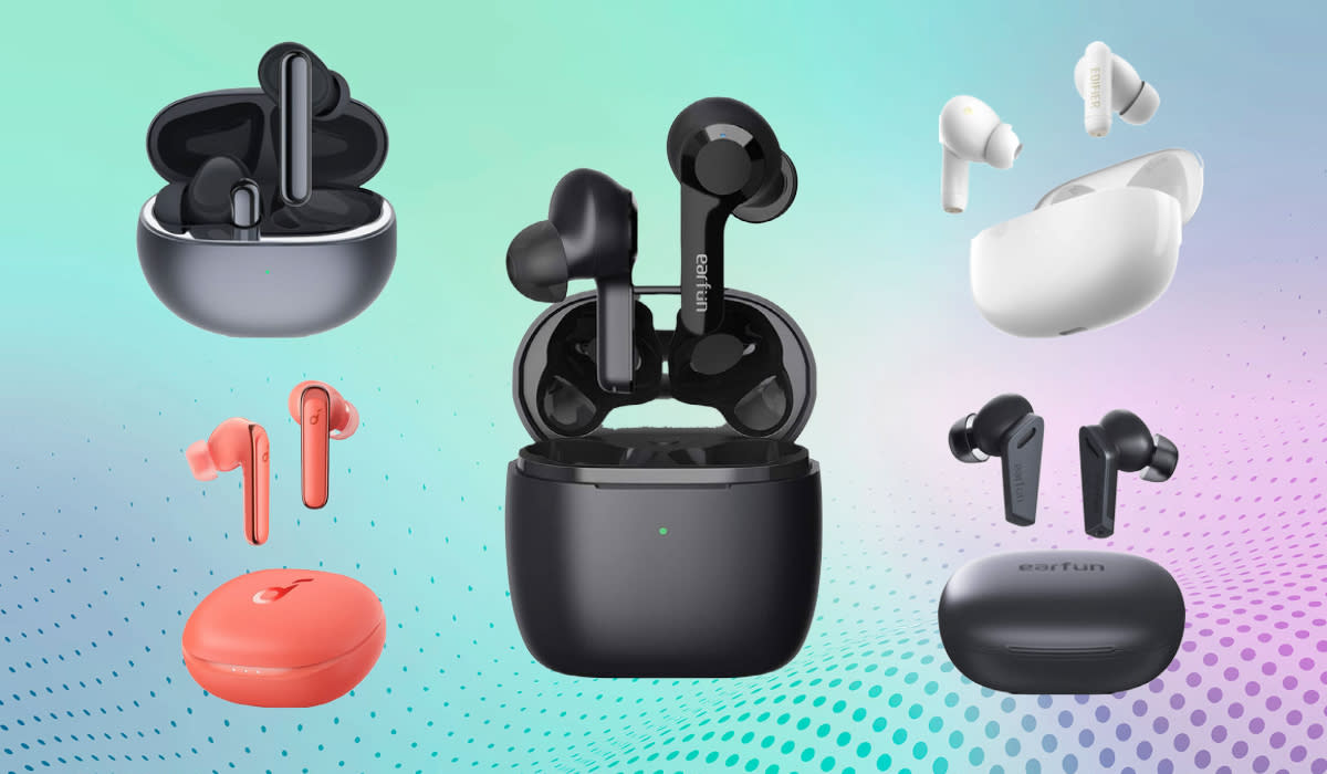 It's too bad you only have two ears! These affordable earbuds offer lots of features and great sound, without the Apple tax. (Photos: Anker, EarFun, Edifier, TCL)