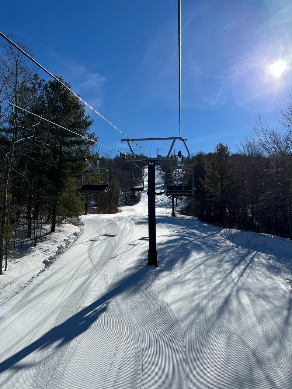 Mohawk Mountain, in Cornwall, Conn., pictured in late Jan. 2022.