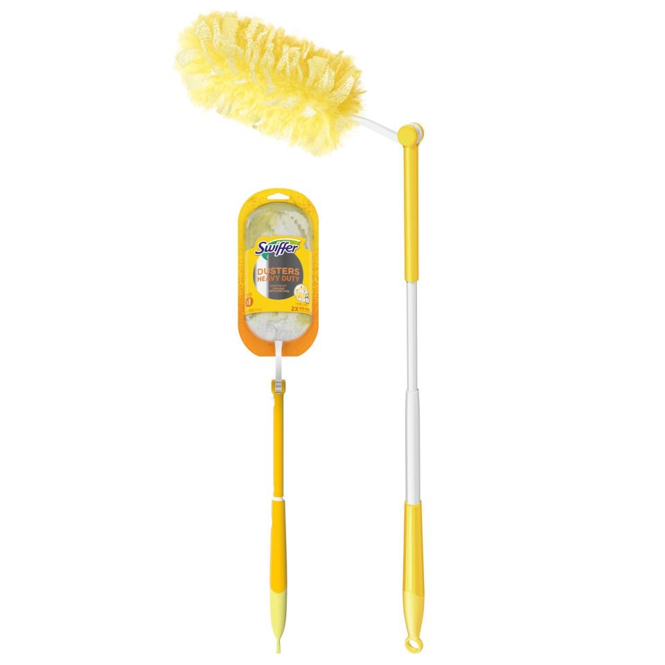 Swiffer Dusters Heavy Duty Extendable Handle Dusting Kit