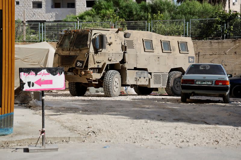 Israeli raid in Jenin, in the Israeli-occupied West Bank