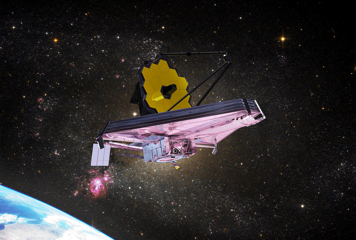 James Webb space telescope Photo illustration by NASA