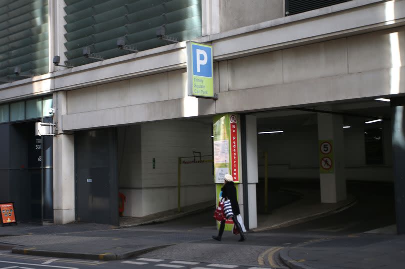 Trinity Square Car Park.