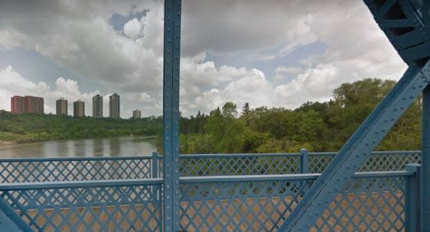 A male swimmer was seen downstream from the Dawson Bridge go under the water. He was reportedly part of a group. (Google Maps - image credit)