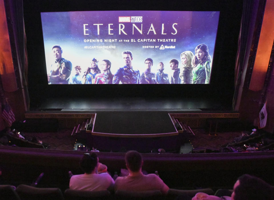 "Eternals" feierte seine Weltpremiere im Oktober in Los Angeles. (Bild: Rodin Eckenroth/Getty Images)
