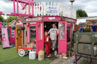 A seven-year-old schoolgirl is raking in hundreds of pounds by selling antique bottles from a little shop in her back garden - after digging them up from old landfill sites. Betsy-Mae Lloyd has been coining it in after launching her own business at her parents' home while still attending primary school. The young entrepreneur flogs old bottles, jars and teapots - dating back to between the 1870s and 1930 - which she finds on historic landfill sites in the West Midlands. After taking them home and cleaning them up herself, she then stores them in a Victorian-style play shed, built by dad Jason, before listing them for sale on Facebook. 