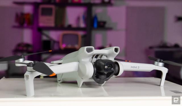 DJI's Mini 3 drone is cheaper, but more limited than the Pro model it's  based on
